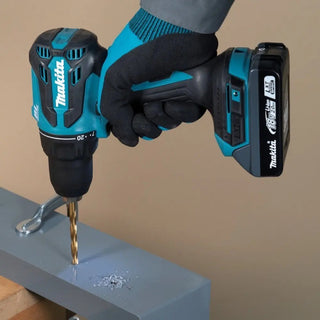 Combo Taladro Inalambrico Makita Dhp490wve+bat/carg+estuche Azul Petróleo 50/60