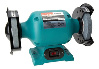 Esmeril De Banco Makita Gb601 Turquesa 6 PuLG 240w 110v  Turquesa