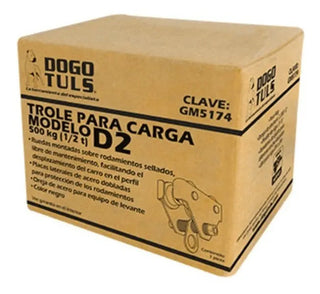 Trole Para Carga 500kg Negro Modelo D2 Dogo Tuls