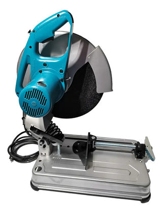 Cortadora De Metales Makita De 14  (355 Mm) Y 2000w Para Taller Y Construcción Turquesa