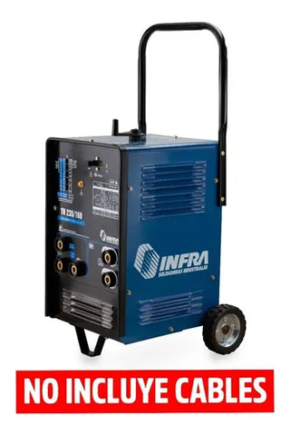 Soldadora Infra Miller Th 235 Para Electrodo Revestido Azul