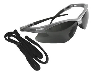 Lentes Seguridad Nemesis Jackson Safety V30 Plateado Humo