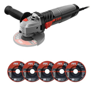 Amoladora Angular Skil 9004 115mm 830w 11.000 Rpm Negro Frecuencia 50hz 50 Hz/60 Hz