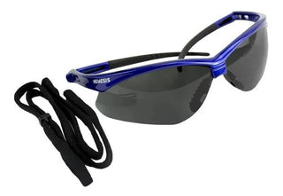 Lentes Nemesis Azul Metálico V30 Antiempañantes Humo