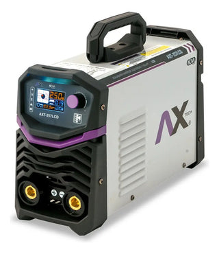 Soldadora Axtech Inverter Axt-207lcd 110v 220v Mma Tig Lift Gris