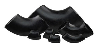 Paq 80 Codo Soldable De Acero 90° Cedula 40 Negro De 2
