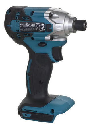 Atornillador De 1/4 Inalámbrico Makita Dtd156sye+ Estuche Turquesa