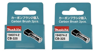 2 Juegos Carbones Cb-325 Makita P/ Miniesmeril 194074-2