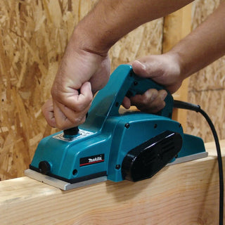 Cepillo Eléctrico Para Madera Makita 1912b 4-3/8 PuLG 850w Turquesa