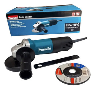 Amoladora Angular Makita 9557hpg 840w 110v Miniesmeril Makit Turquesa