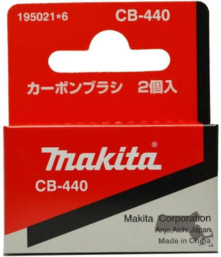 Pack De Escobillas De Carbón Makita Cb440 Para Herramientas