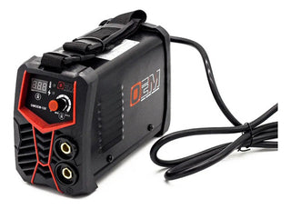 Mini Soldadora Inversora Portátil 120a + Careta Argon M. Arc Negro