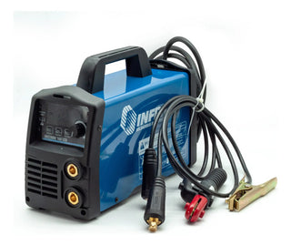 Soldadora Inversora Infra Arctron 160 Pantalla Lcd Azul 127v Azul