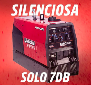 Soldadora Ranger Gxt 250 T. Generador A Gasolina 11000w 23hp Rojo