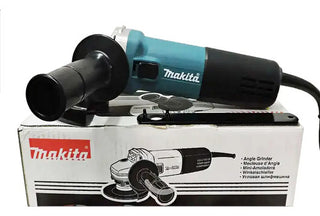 Mini Esmeriladora 4 1/2 710w 9554hn + Discos Frecuencia 60hz Color Azul