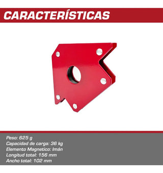 Escuadra Magnética P/soldador Lincoln 1 Pz 36kg Wt53880