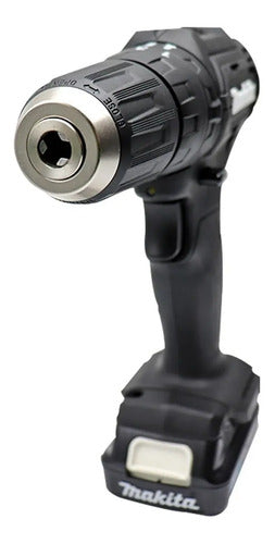 Taladro Rotomartillo Inalámbrico Makita Hp333d Color Negro