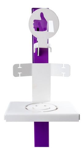 Dispensador De Gel Antibacterial Pedal Anticontacto