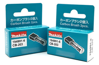 Cb203 Juego De Carbones Makita Para Cortadora Metal 2414nb C