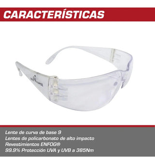 Lente Seguridad Lincoln Elect Claro Industrial Tradicional