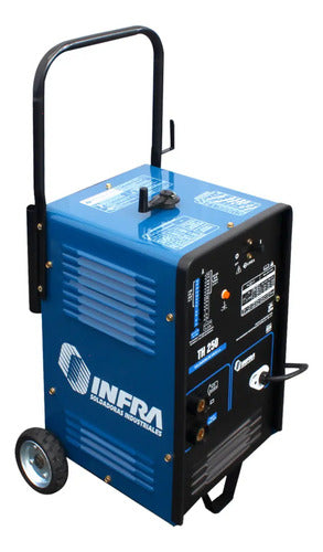 Soldadora Inverter Infra Th 250 Color Azul