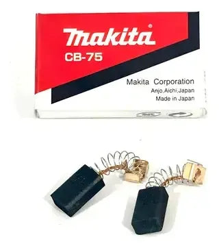 Juego De Carbones Makita Cb-75 Para Taladro Y Lijadora