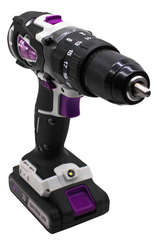 Rotomartillo Inalambrico 1/2 Ax Tech Bateria C/ Maletin Color Gris Frecuencia 60 Hz