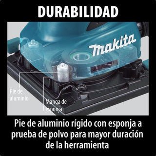 Lijadora Orbital Makita Bo4556 Velcro Azul 50hz/60hz 120v Azul 50 Hz/60 Hz
