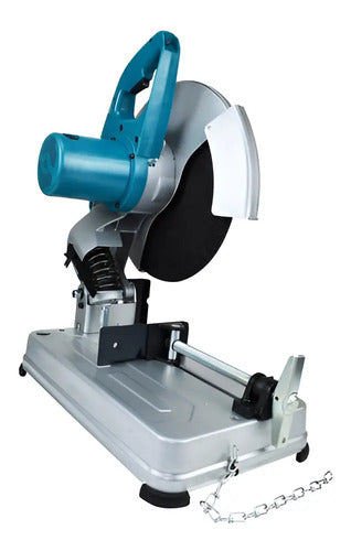 Cortadora De Metales Makita De 14  (355 Mm) Y 2000w Para Taller Y Construcción Turquesa