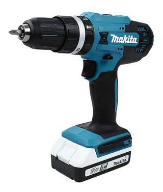 Taladro Rotomartillo Vel Variable Con Accesorios Makita Color Azul