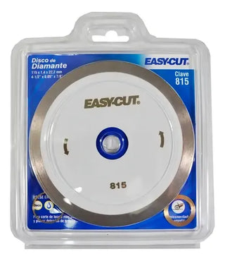 Disco Diamante Corte Fino 815 Austrodiam 4-1/2'' Grano Fino Color Blanco