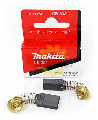 Cb203 Juego De Carbones Makita Para Cortadora Metal 2414nb C