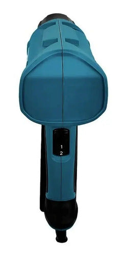 Pistola De Calor Makita Hg5030k Turquesa 1200w C/ Maletín Bermuda