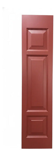Duela Lamitec Rectángulo Cuadrado 91 Cm - 10 Pzas Rojo