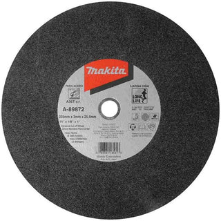 Disco De Corte Metal De 14p Makita 350 Mm 3900 Rpm (25 Pzas) Negro