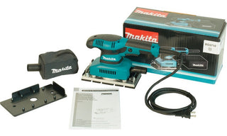Lijadora Orbital Makita Bo3710 Azul 50hz/60hz 120v Azul 50 Hz/60 Hz