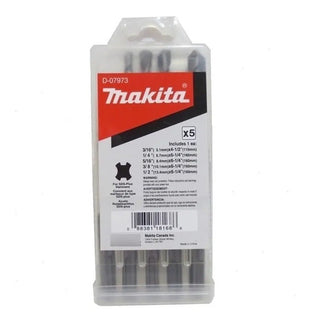 Makita Juego Brocas Para Concreto D-07973 Sds 5 Pzas