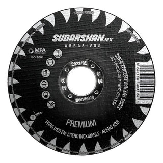Disco De Corte Para Metal 4-1/2 PuLG Profesional 1000 Pzs Azul