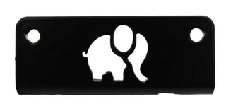 Rack Para Bicicletas Soporte Bicicleta De Pared Elefante Negro