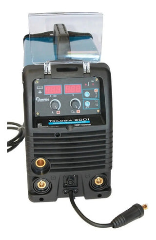 Maquina Soldar Inversor Trilogía Infra Miller Mig Tig Stick Azul/negro