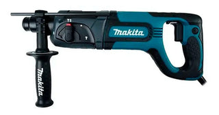 Kit Rotomartillo Sds Plus Y Miniesmeriladora Makita Hr2475x4 Color Turquesa Frecuencia 60 Mhz