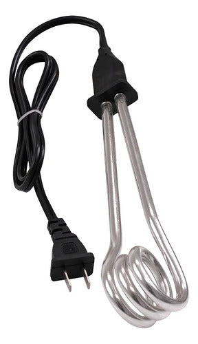 Calentador Foy Agua Aluminio Agarraderas Plastico 1000w 20lt Gris