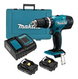 Taladro Rotomartillo 18v 1/2'' Inalambrico Dhp453sye Makita Turquesa
