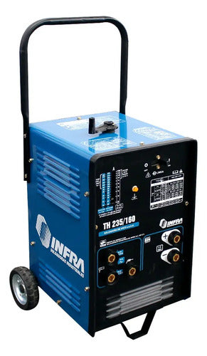 Soldadora Infra Th 235 160 Ca Cd Industrial Ligero Color Azul