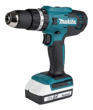 Rotomartillo Makita Atornillador Hp488dwe 18v 2 Bat 1.5 Ah Turquesa