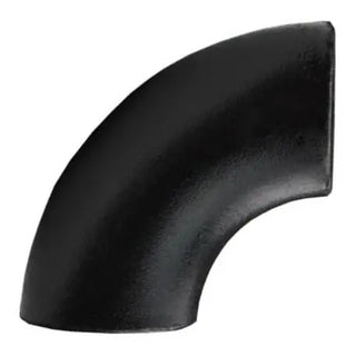 Codo Soldable De Acero Al Carbon 90° Cedula 40 Negro De 6
