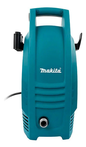 Hidrolavadora Eléctrica Makita Hw101 Turquesa De 1.3kw Con 100bar De Presión Máxima