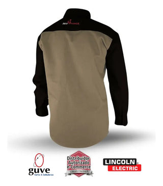 Camisola No Fr Profesional Rfta Lincoln Electric T-mediana Beige Lisa M