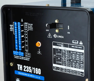Soldadora Infra Miller Th 235 Para Electrodo Revestido Azul Azul