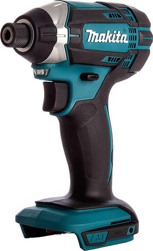 Atornillador De Impacto Makita Dtd152z + Batería + Cargador Azul Petróleo